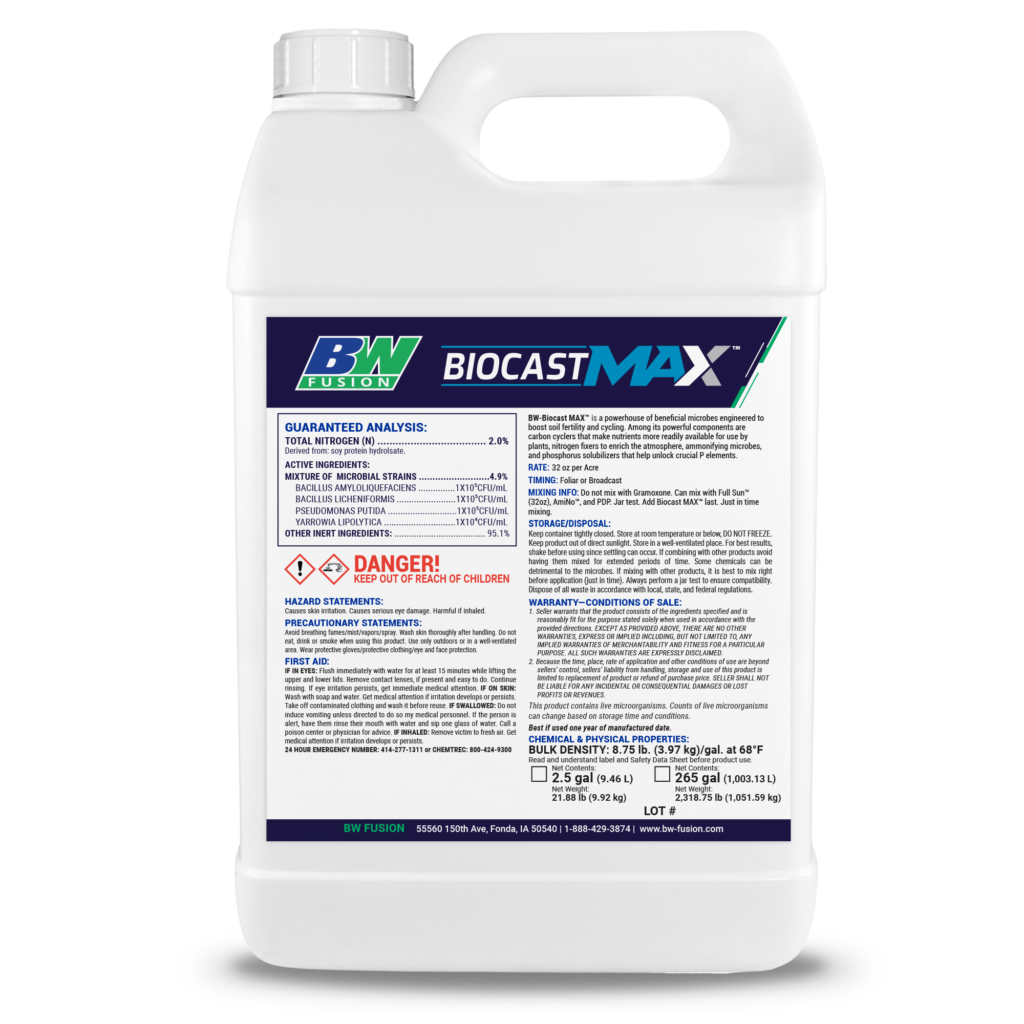 Product jug of Biocast Max